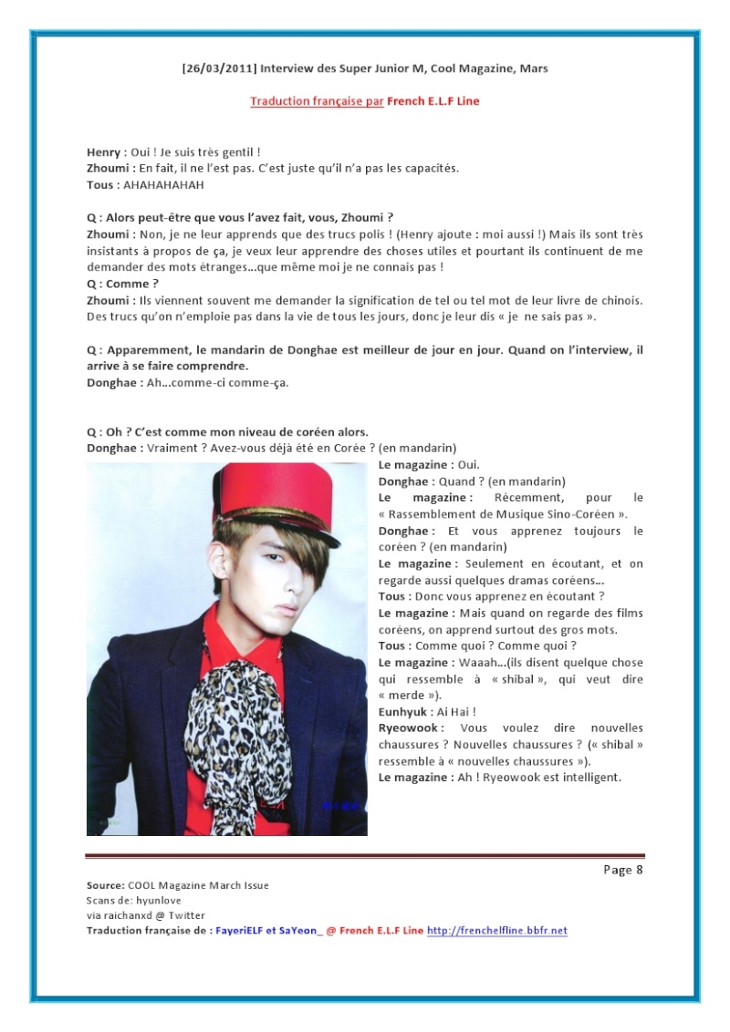 [INTERVIEW] Les Super Junior M pour Cool Magazine (26/03/11) Sjm810