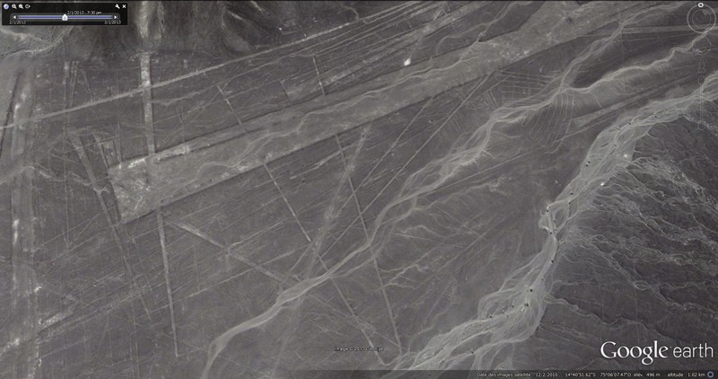 Google Earth et lieux mythiques. Nazca10