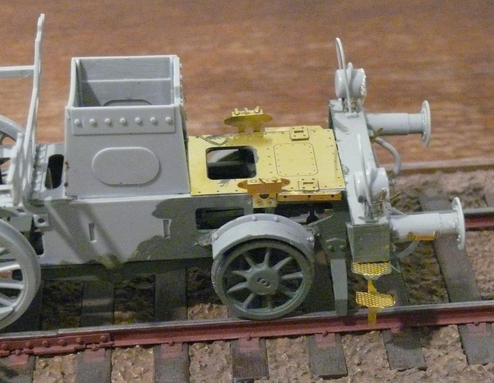 Locomotive allemande BR86 de Trumpeter au 1/35 Locom113