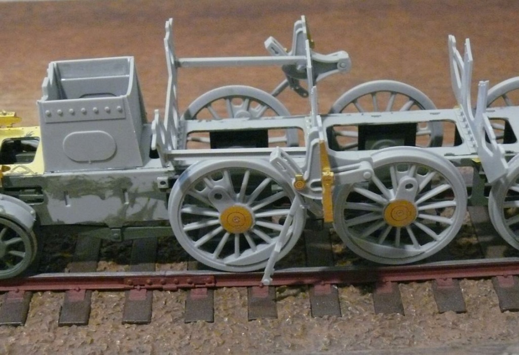 Locomotive allemande BR86 de Trumpeter au 1/35 Locom121