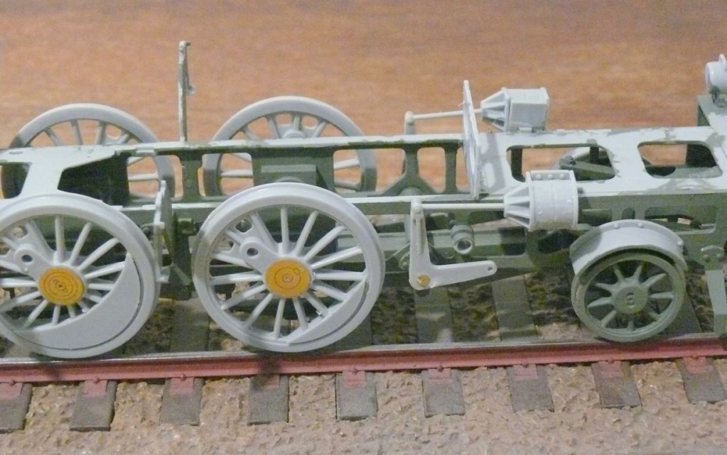 Locomotive allemande BR86 de Trumpeter au 1/35 Locom123
