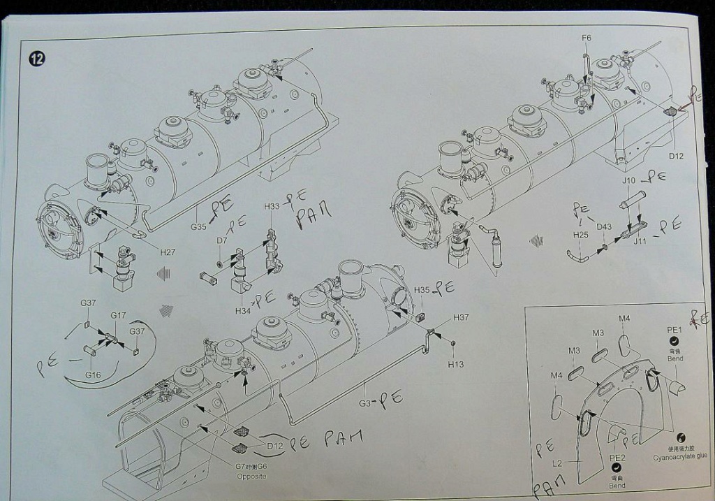 Locomotive allemande BR86 de Trumpeter au 1/35 - Page 4 Locom214