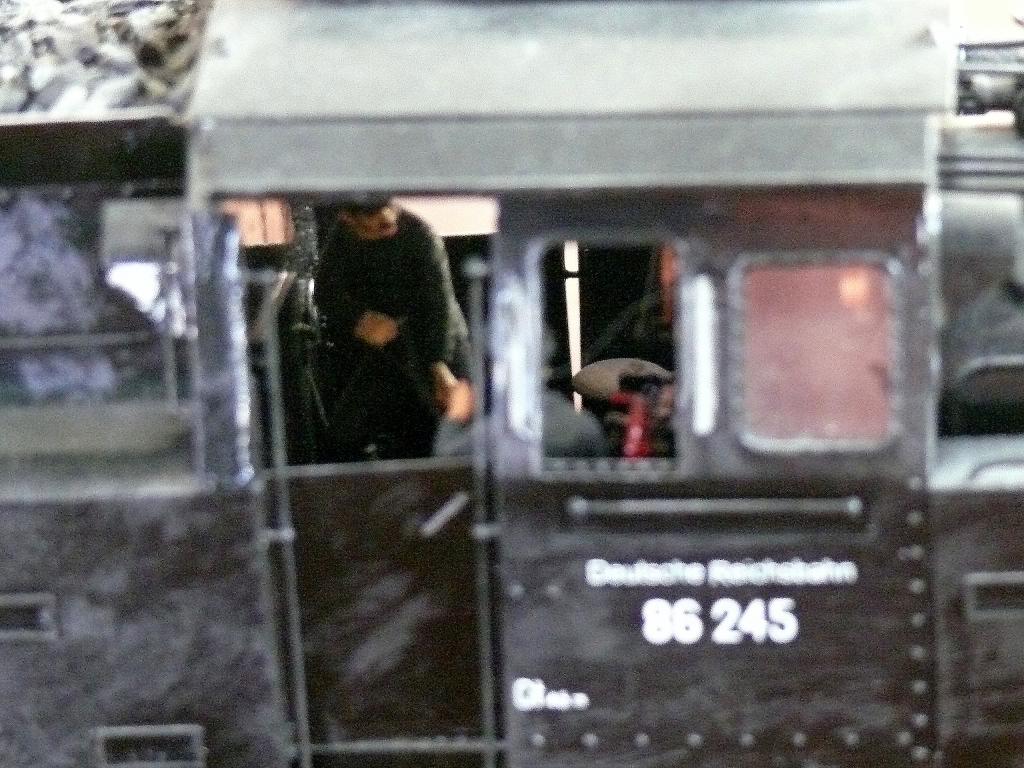 Locomotive allemande BR86 de Trumpeter au 1/35 Locomo55