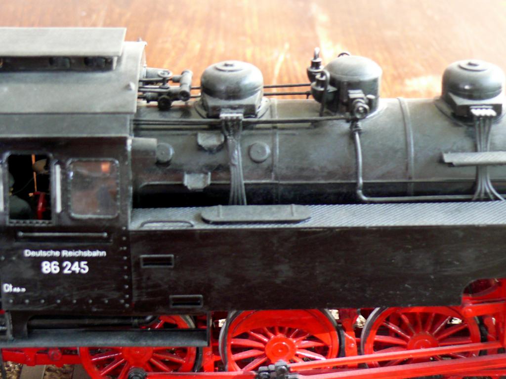 Locomotive allemande BR86 de Trumpeter au 1/35 Locomo61
