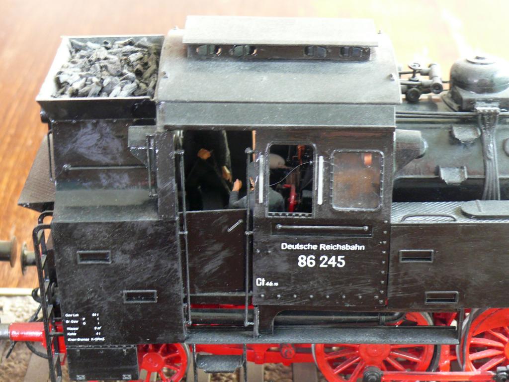 Locomotive allemande BR86 de Trumpeter au 1/35 Locomo62