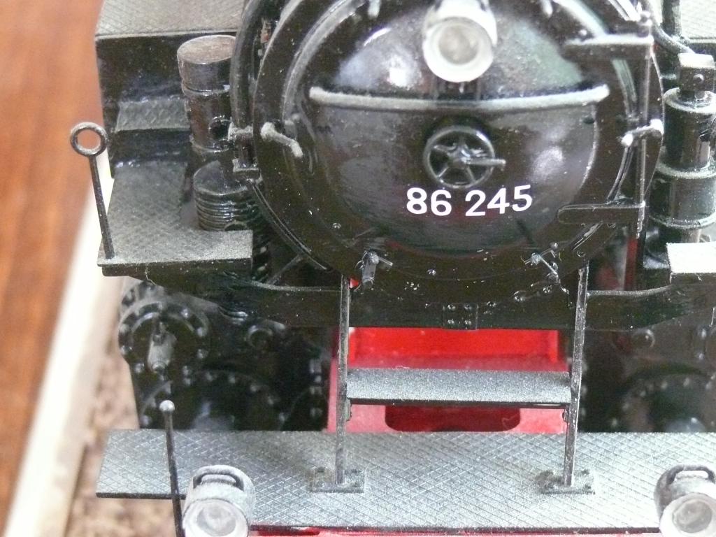 Locomotive allemande BR86 de Trumpeter au 1/35 Locomo72