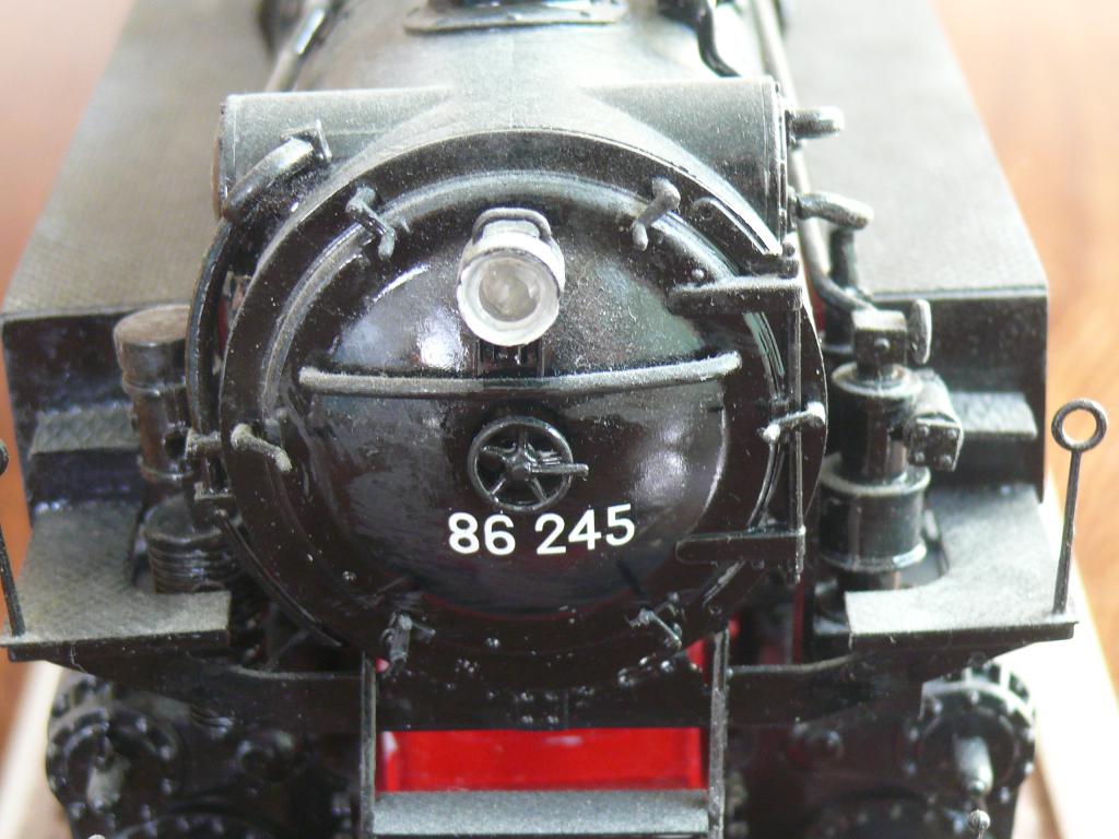 Locomotive allemande BR86 de Trumpeter au 1/35 Locomo73