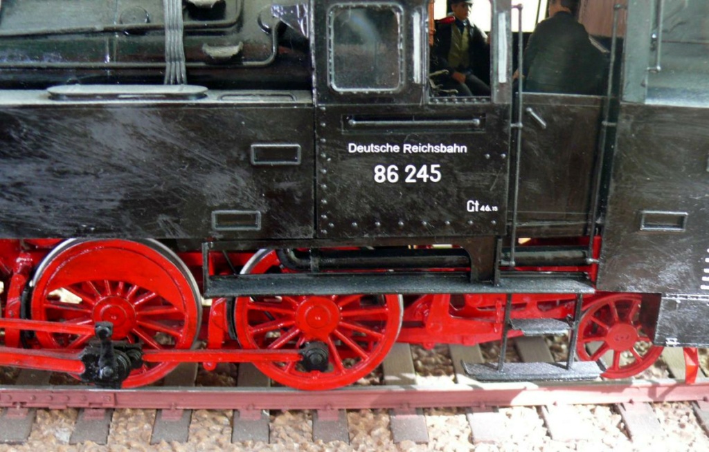 Locomotive allemande BR86 de Trumpeter au 1/35 Locomo87