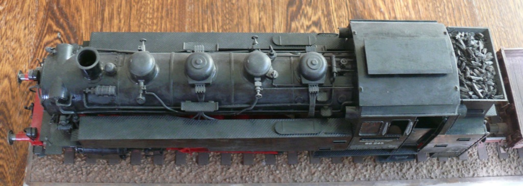 Locomotive allemande BR86 de Trumpeter au 1/35 Locomo90