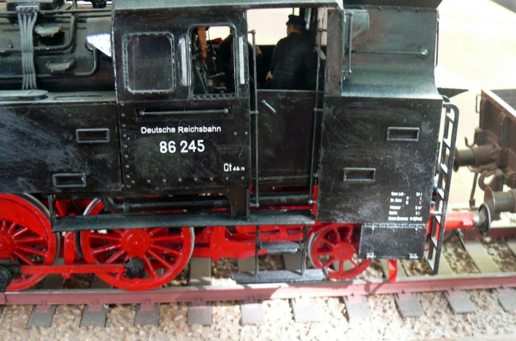 Locomotive allemande BR86 de Trumpeter au 1/35 Locomo92