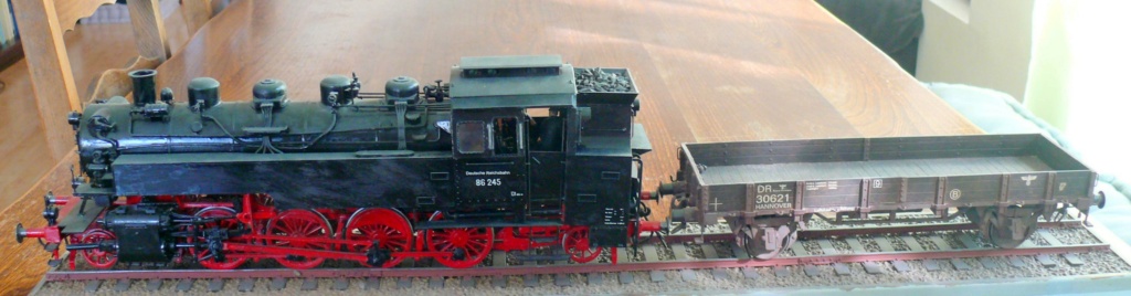 Locomotive allemande BR86 de Trumpeter au 1/35 Locomo97