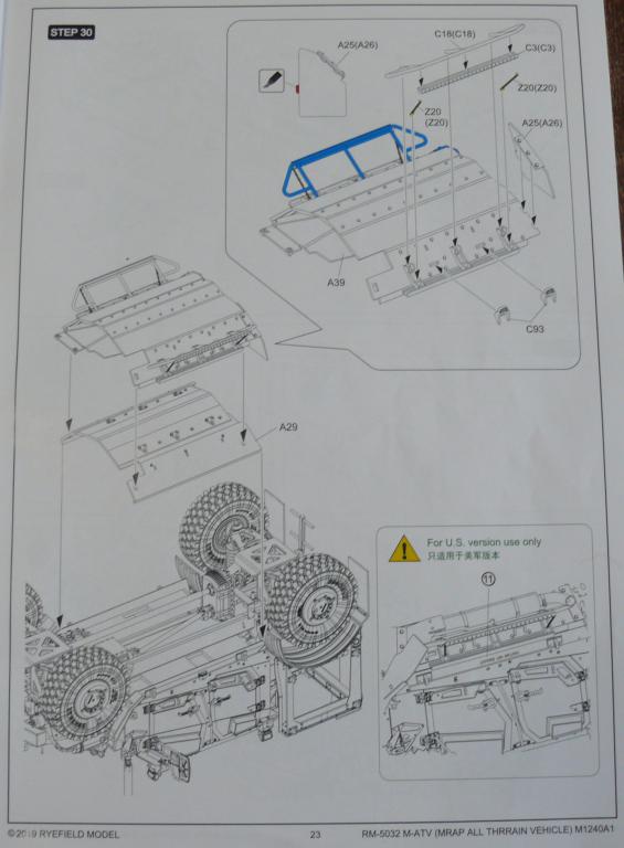 M1240A1 M-ATV de RFM avec intérieur et moteurs complets détaillés - RFM - 1/35 - Page 4 M1240250