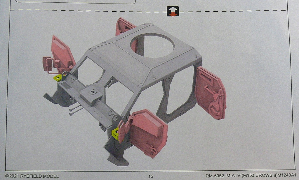 M1240A1 M153 CROWS II intérieur détaillé [RFM 1/35°] de ZEBULON29200 M1240599