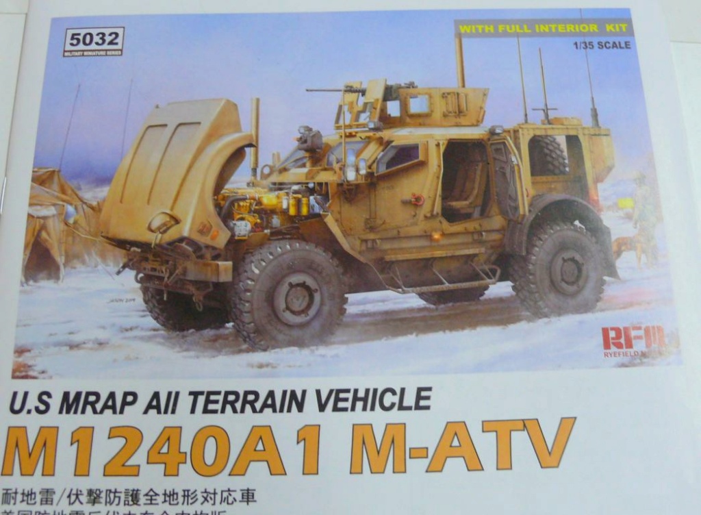 M1240A1 M-ATV de RFM avec intérieur et moteurs complets détaillés - RFM - 1/35 M1240a12