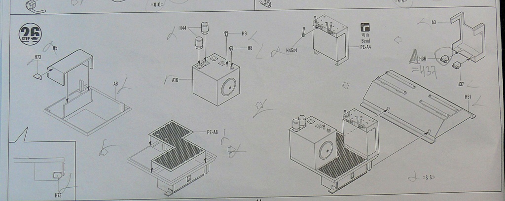 M911 C-HET With M747 Heavy Equipments Semi-Trailer de HOBBY BOSS au 1/35 - Page 3 M911_153