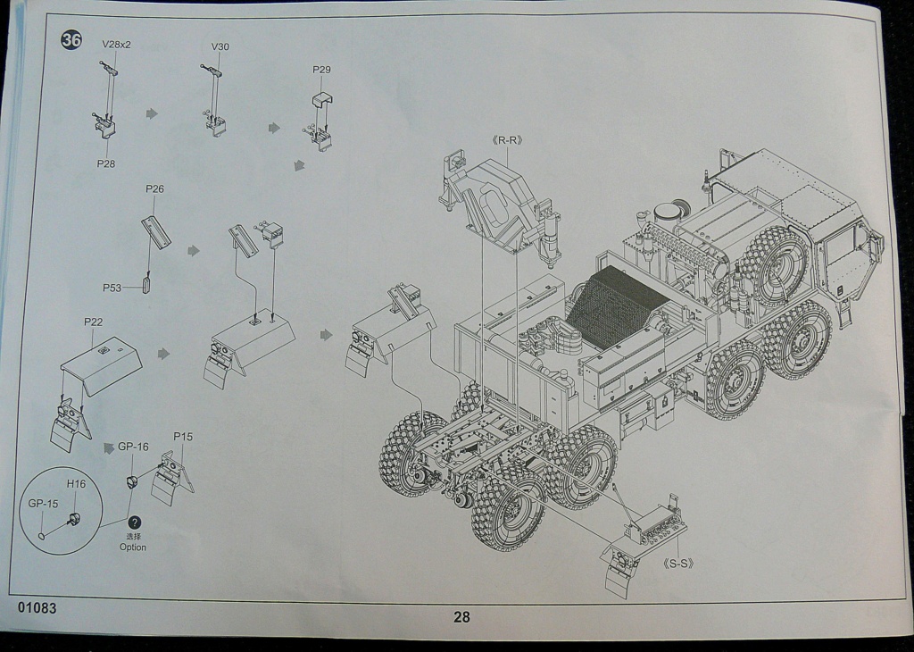 Camion de dépannage M984A2 HEMTT Wrecker de Trumpeter au 1/35 - Page 3 M984a145