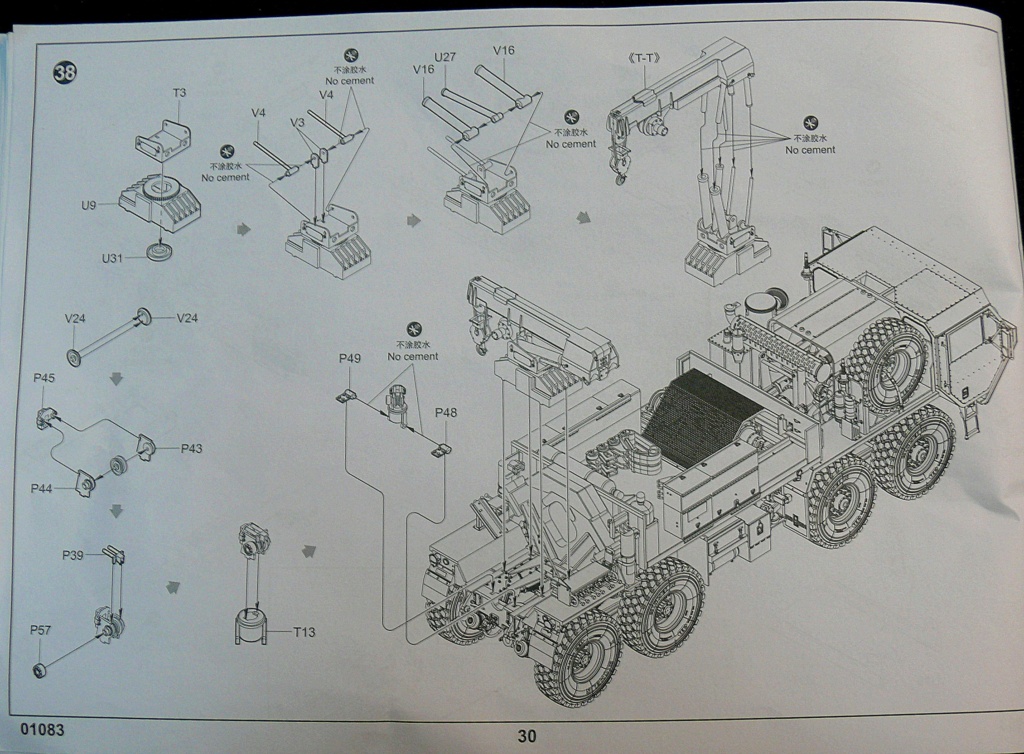 Camion de dépannage M984A2 HEMTT Wrecker de Trumpeter au 1/35 - Page 3 M984a180