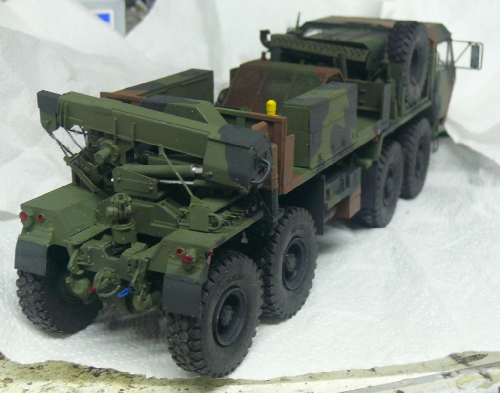 Camion de dépannage M984A2 HEMTT Wrecker de Trumpeter au 1/35 M984a207