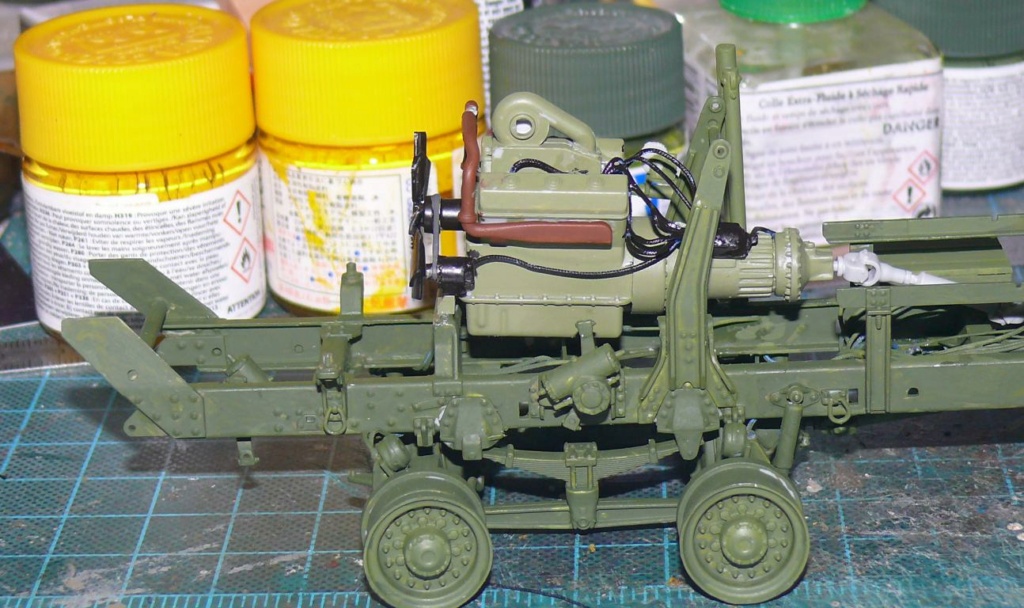 HEMTT M983A2 et Semi remorque M870A1 de TRUMPETER au 1/35 P1320953