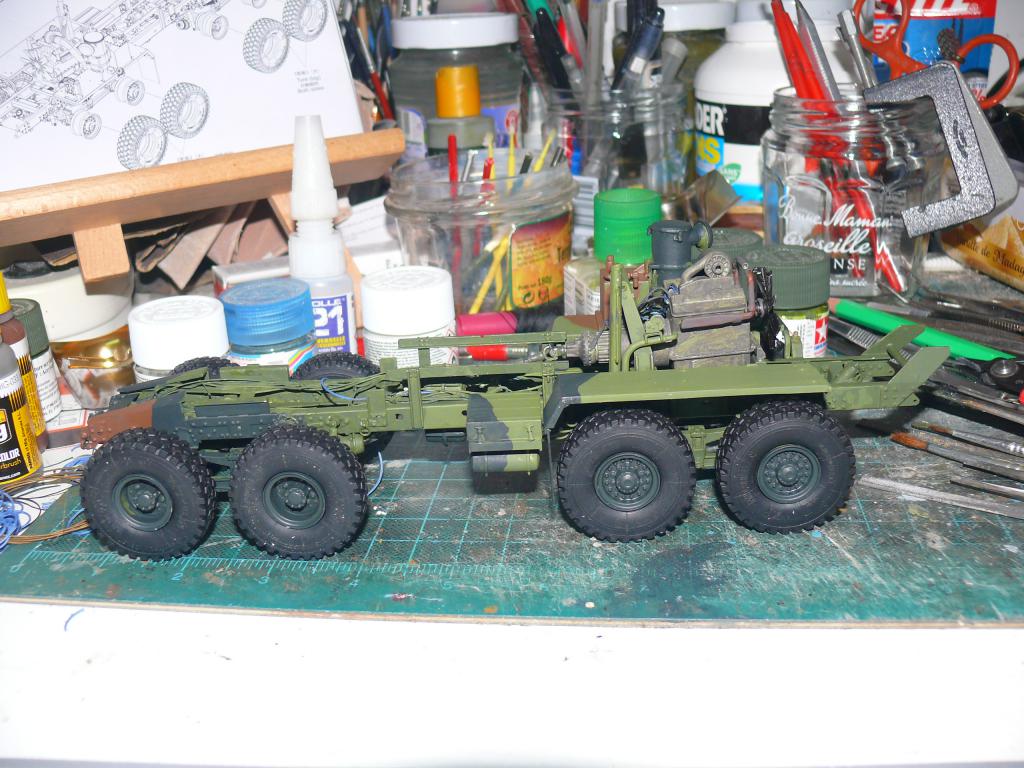 HEMTT M983A2 et Semi remorque M870A1 de TRUMPETER au 1/35 P1320968