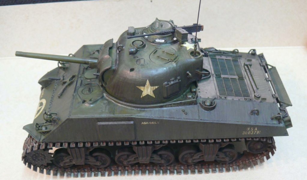 tamiya - Sherman M4A3 de Tamiya au 1/35 + adaptation de Solution Box MIG Sherm119