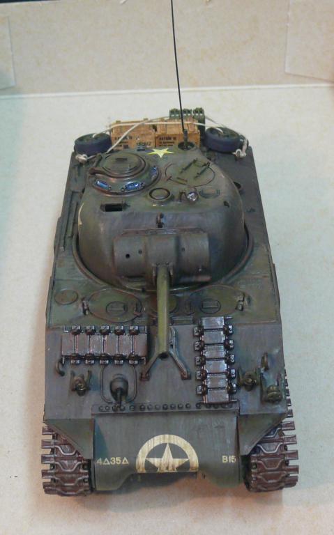 Sherman M4A3 de Tamiya au 1/35 + adaptation de Solution Box MIG Sherm133