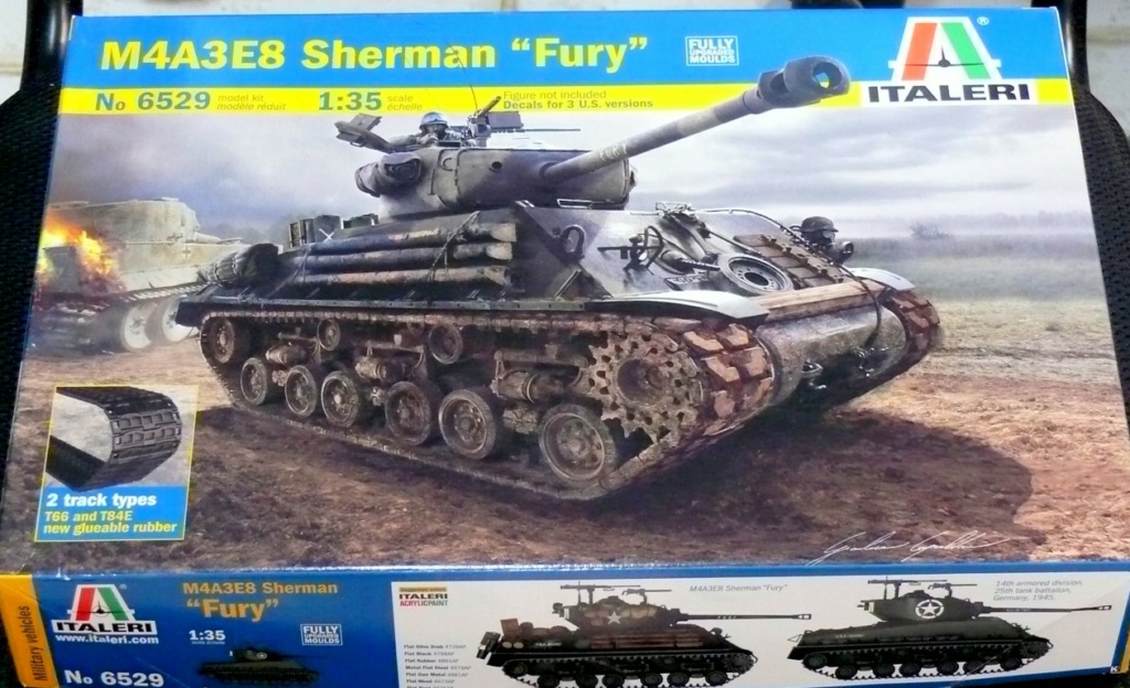 Sherman M4A3E8 "FURY" de Italeri au 1/35 (modifié et amélioré) Sherm488