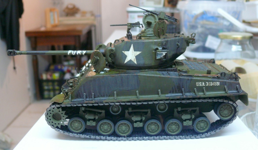 Sherman M4A3E8 "FURY" de Italeri au 1/35 (modifié et amélioré) Sherm666