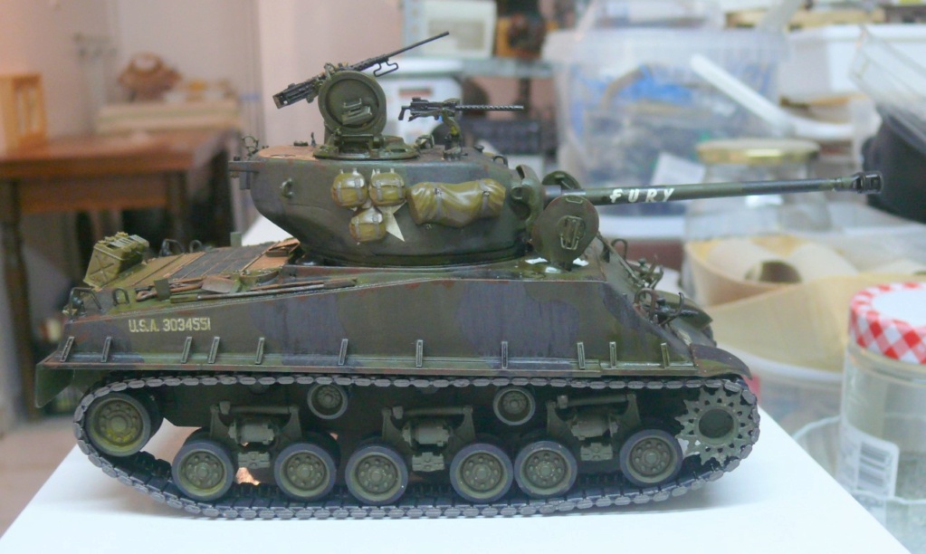 Sherman M4A3E8 "FURY" de Italeri au 1/35 (modifié et amélioré) Sherm668