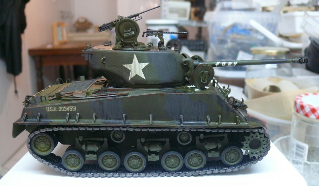 Sherman M4A3E8 "FURY" de Italeri au 1/35 (modifié et amélioré) Sherm669