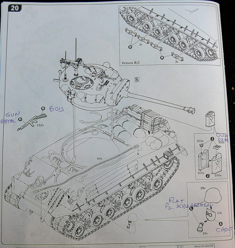 Sherman M4A3E8 "FURY" de Italeri au 1/35 (modifié et amélioré) Sherm675