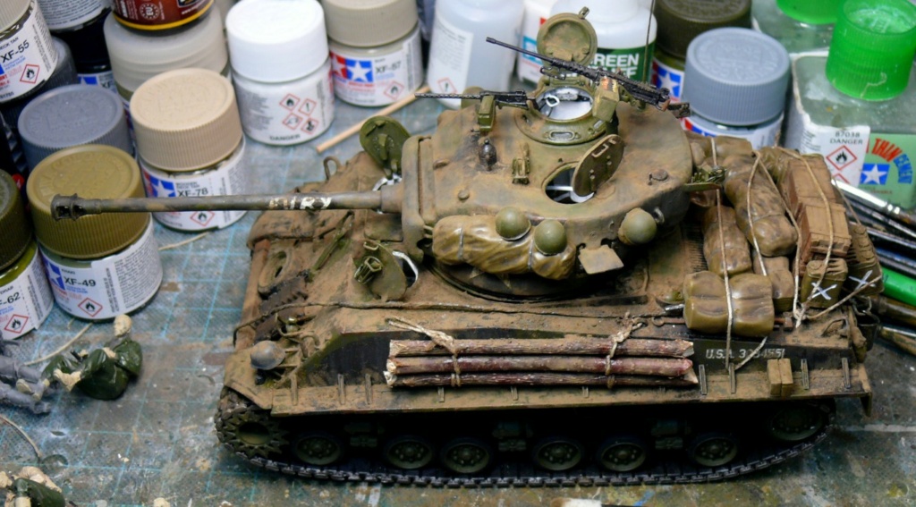 Sherman M4A3E8 "FURY" de Italeri au 1/35 (modifié et amélioré) Sherm722
