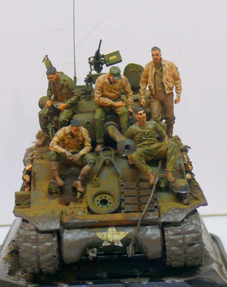 Sherman M4A3E8 "FURY" de Italeri au 1/35 (modifié et amélioré) Sherm744