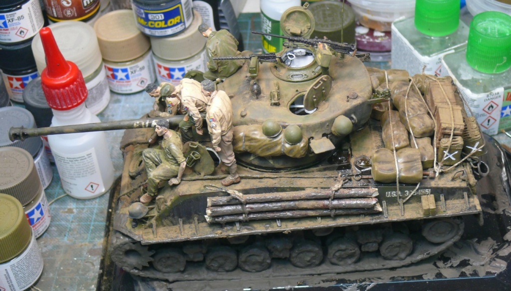 Sherman M4A3E8 "FURY" de Italeri au 1/35 (modifié et amélioré) Sherm767