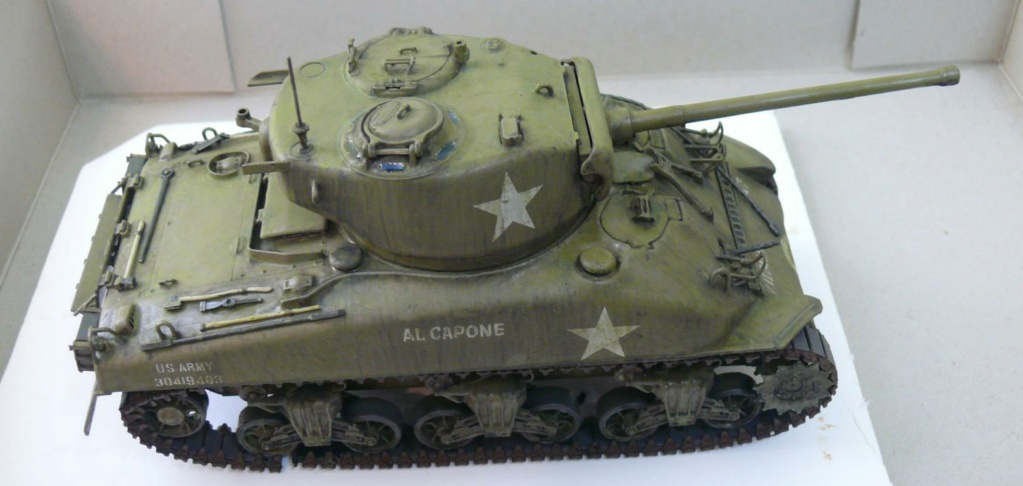 Sherman M4A1 d'Italeri au 1/35 + Solution Box MIG Sherma55