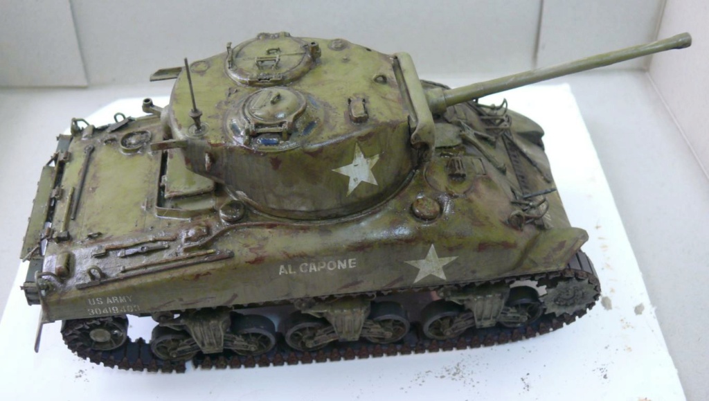 Sherman M4A1 d'Italeri au 1/35 + Solution Box MIG Sherma61