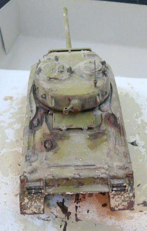 Sherman M4A1 d'Italeri au 1/35 + Solution Box MIG Sherma68