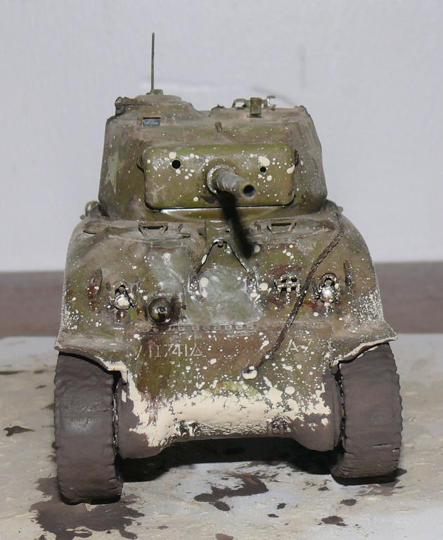 Sherman M4A1 d'Italeri au 1/35 + Solution Box MIG Sherma72