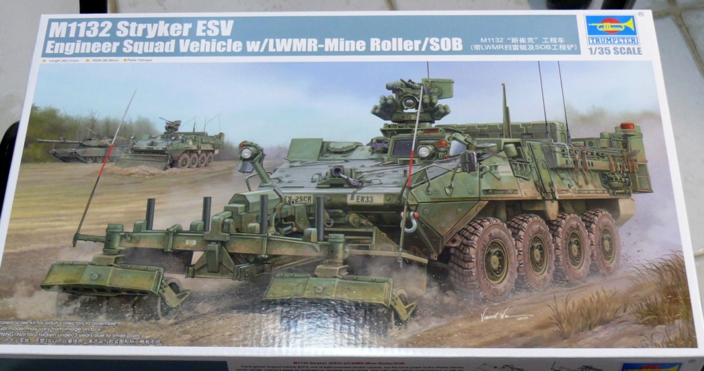 stryker - M1132 Stryker ESV avec Mine Roller de Trumpeter au 1/35ème Sytryk12