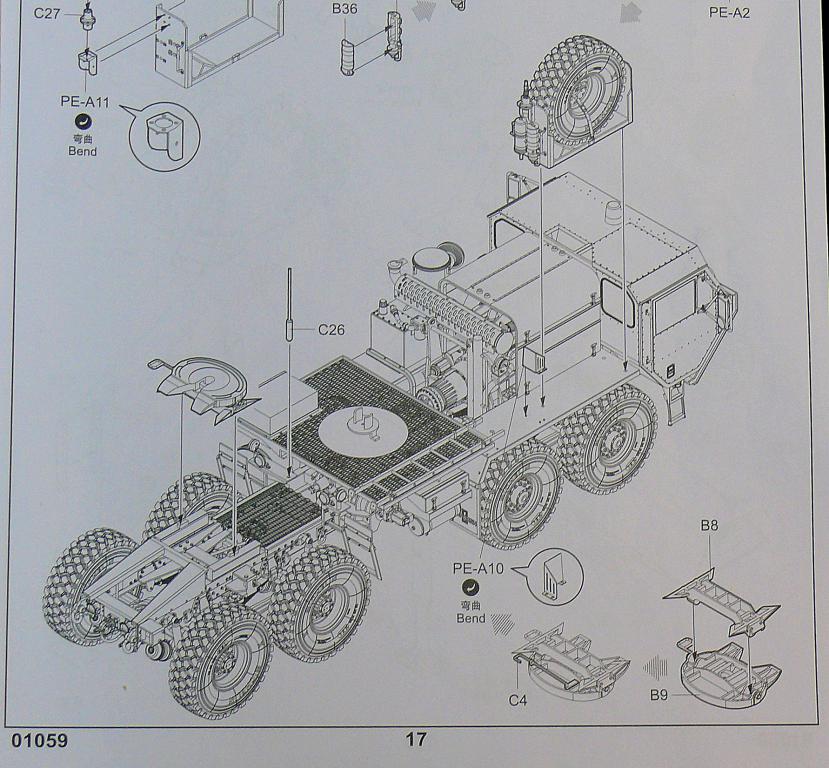 M983 et AN/TPY-2X Band Radar de Trumpeter au 1/35 - Page 3 Tract165