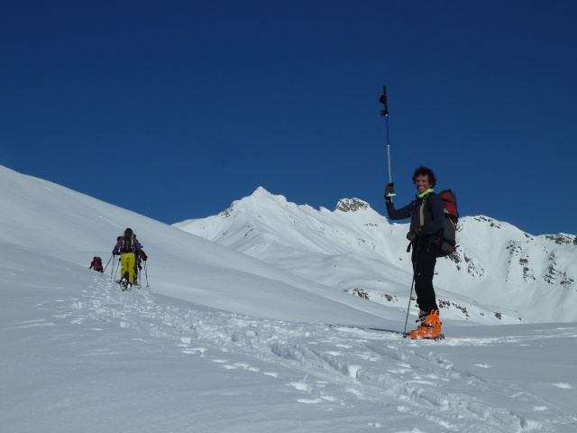 Ski-Alpinisme: 26 janvier 2013: la crête de Lodze  2582 m P1080623