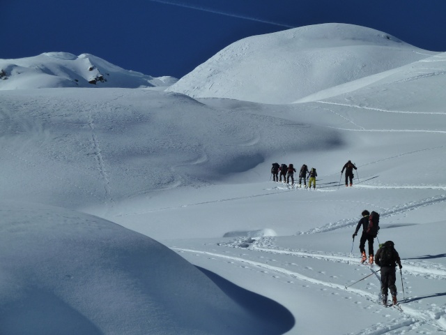 Ski-Alpinisme: 26 janvier 2013: la crête de Lodze  2582 m P1080625