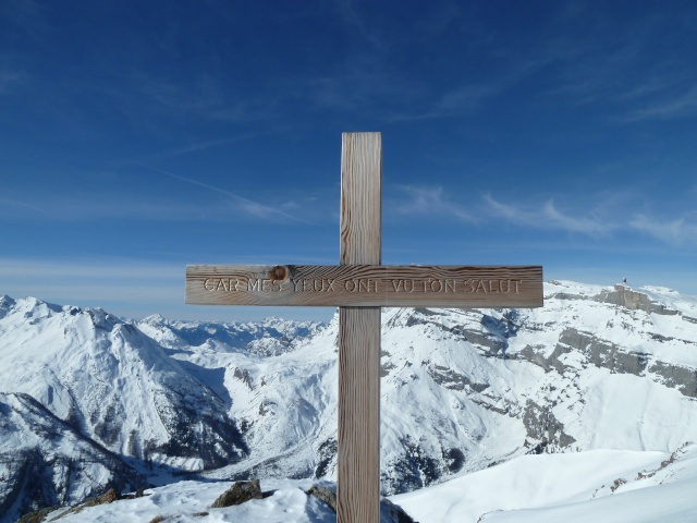 Ski-Alpinisme: 26 janvier 2013: la crête de Lodze  2582 m P1080633
