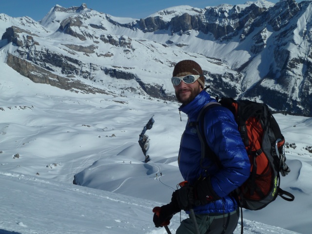 Ski-Alpinisme: 26 janvier 2013: la crête de Lodze  2582 m P1080711