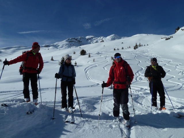 Ski-Alpinisme: 26 janvier 2013: la crête de Lodze  2582 m P1080714