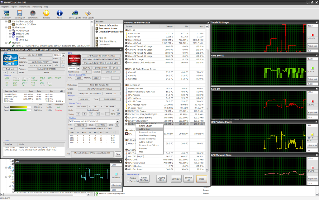 Hardware Monitoring Tools Hwinfo10