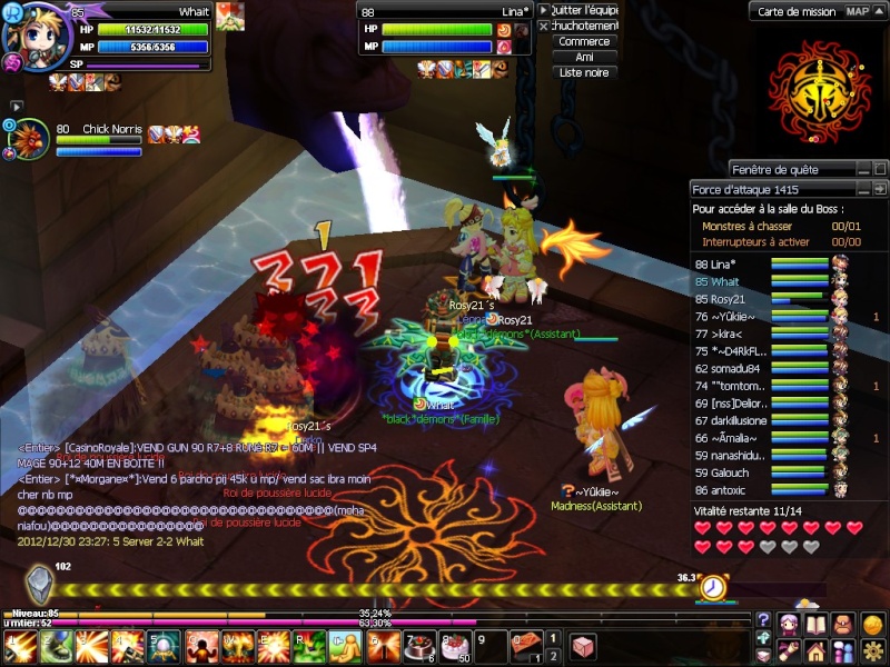 Raid castra sans sp lulu <3 20121222