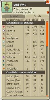 [HECATE] : [ZOBAL] : cercle 199 : Kathacombe & [SACRIEUR] : cercle 199 : Kathabolisme Stats212