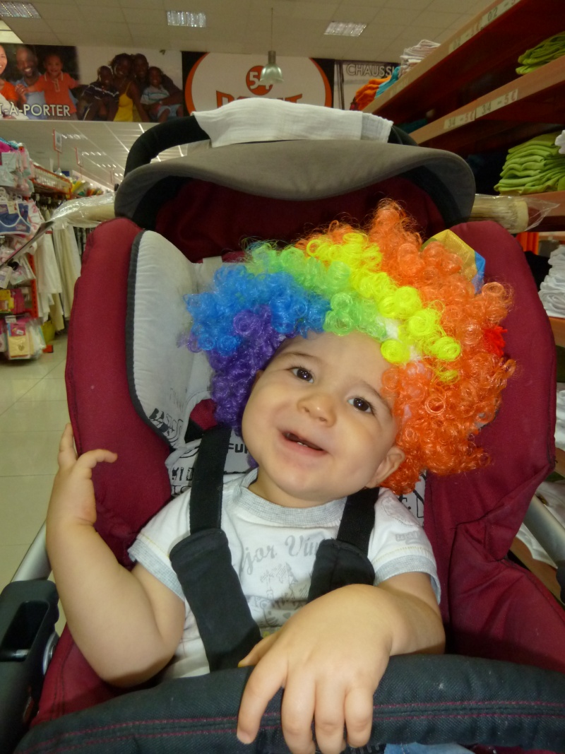 Bébé clown et disco P1070311
