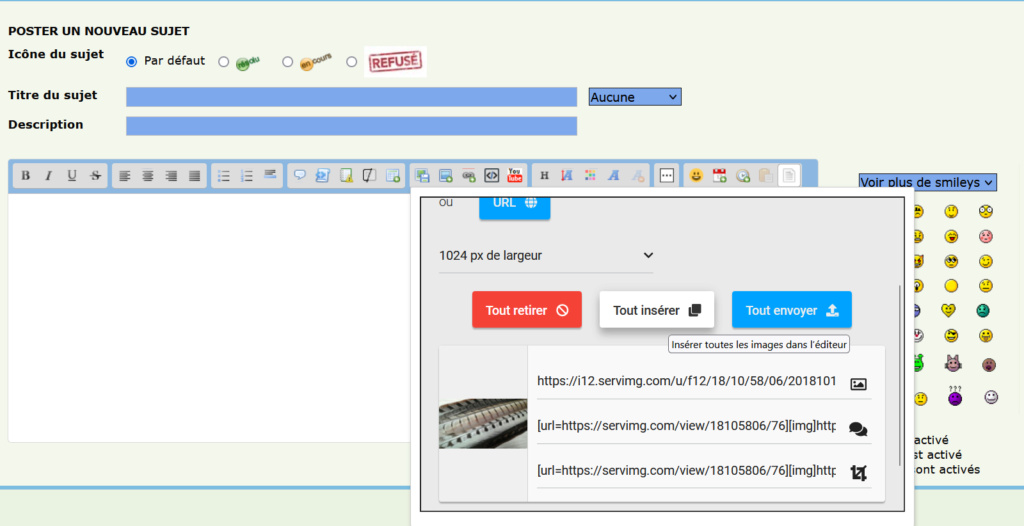 Comment insérer une image sur le forum Tuto_310